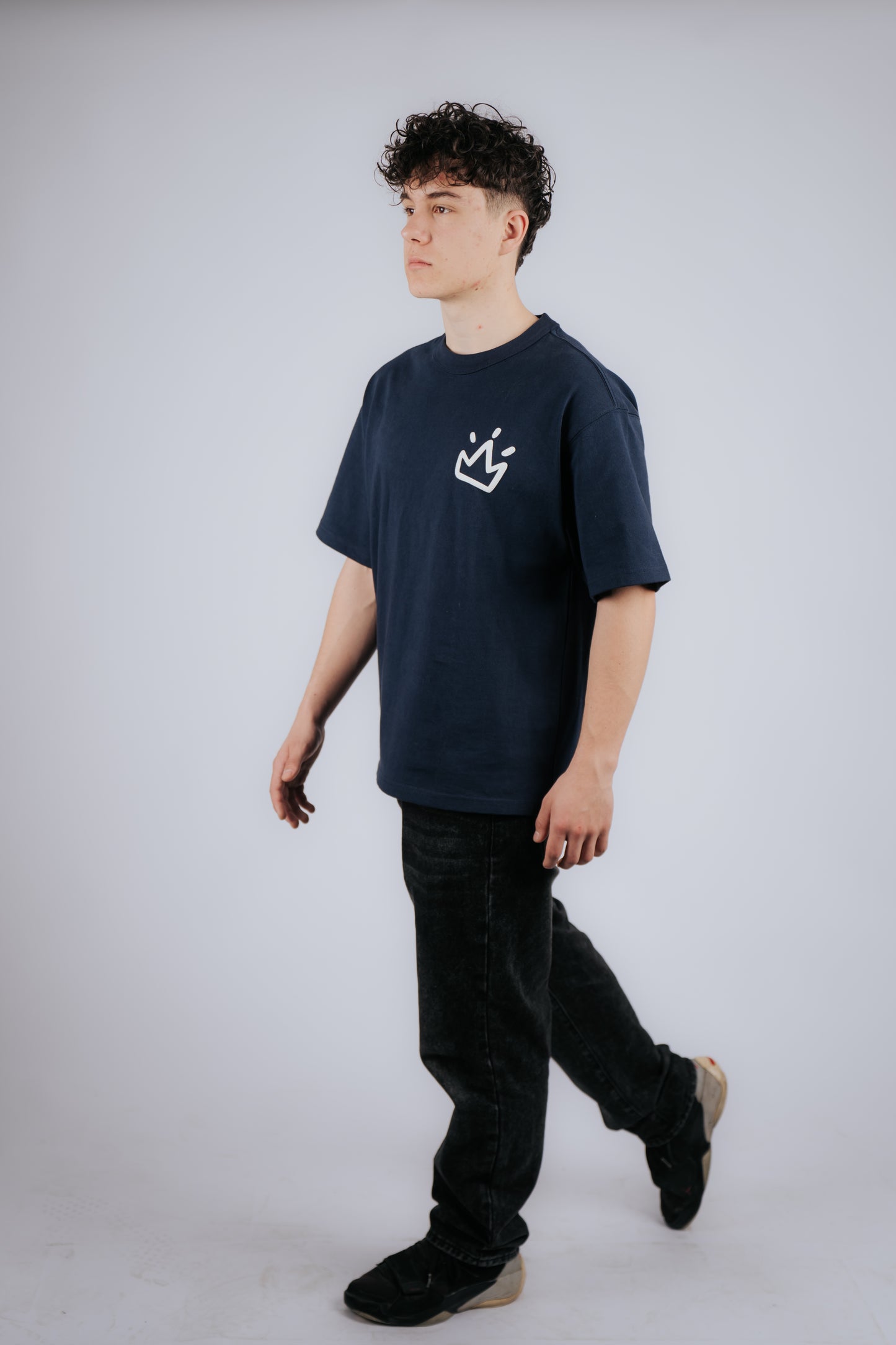 TEE CU IMPRIMUL PUFF NAVY
