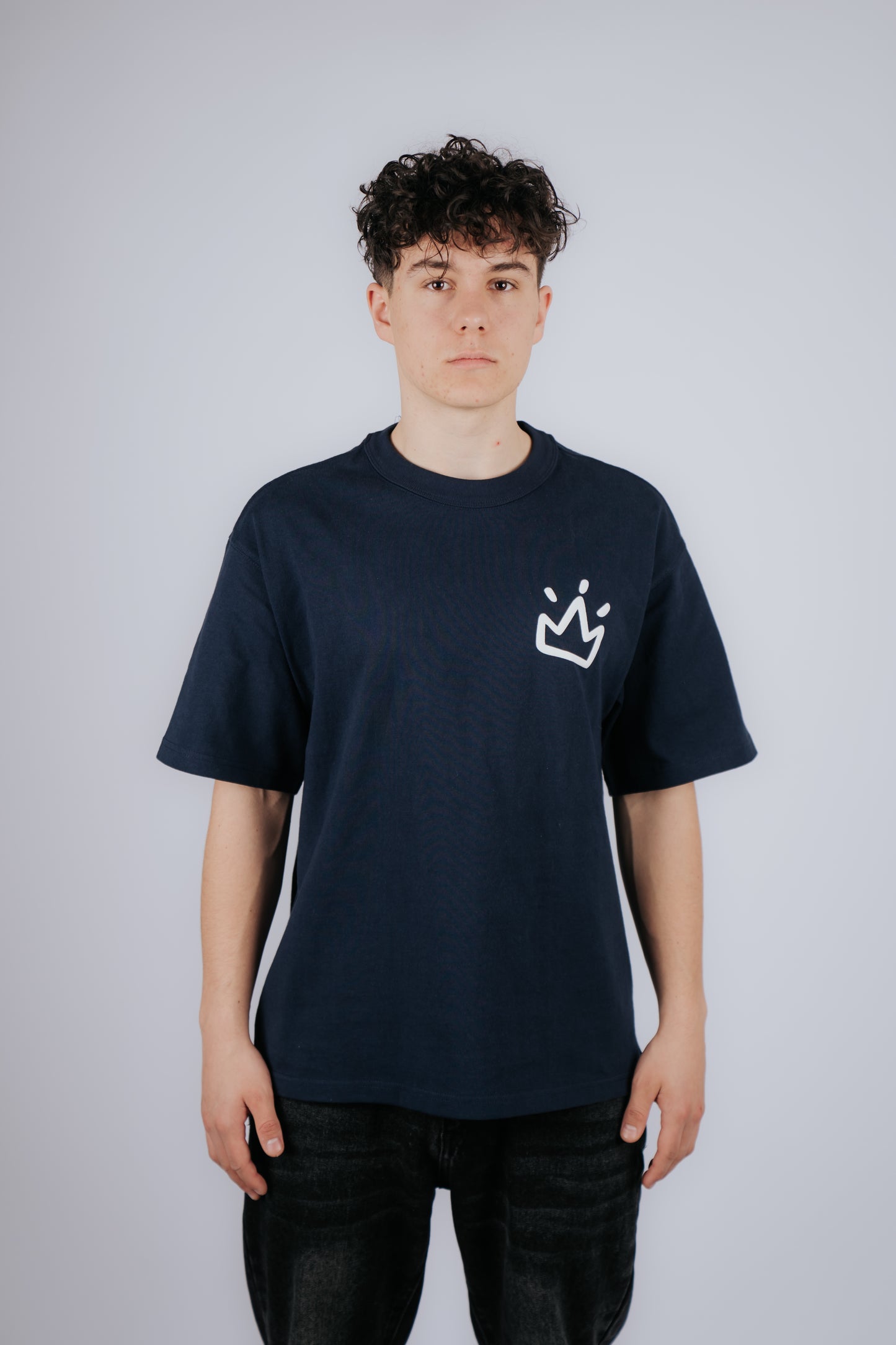 TEE CU IMPRIMUL PUFF NAVY