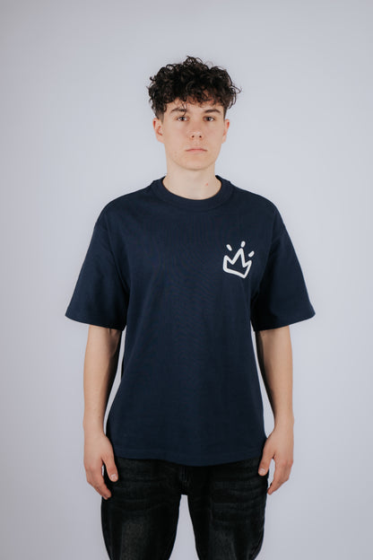 TEE CU IMPRIMUL PUFF NAVY